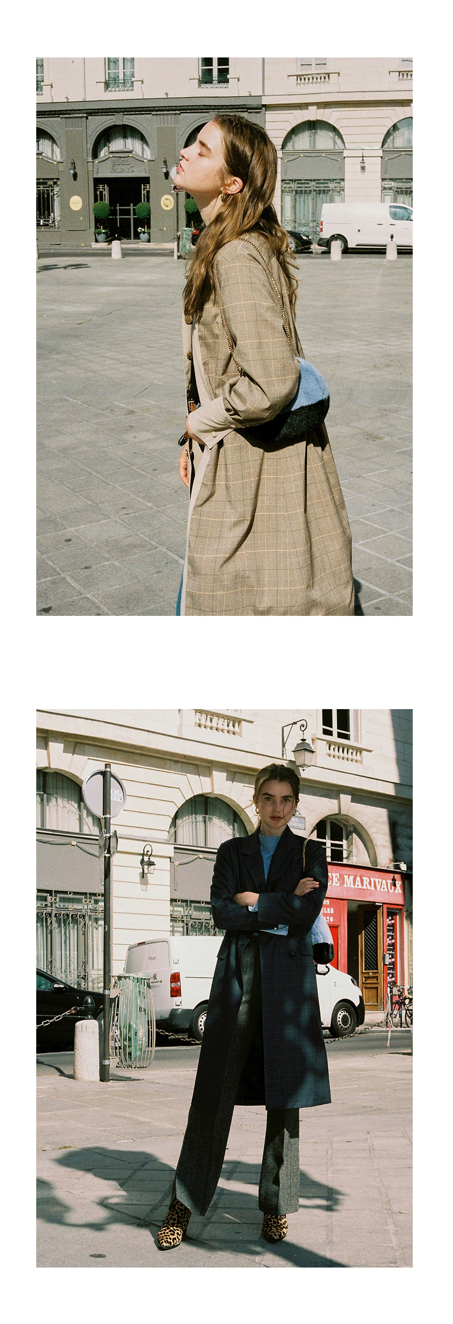 레이브(RAIVE) Fake fur bag (Green)_VX8AG0890