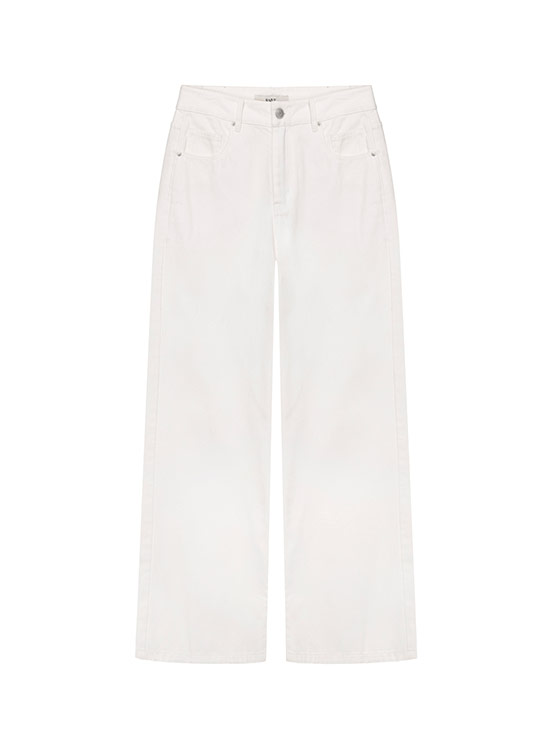 White Denim Pants in White VJ4ML189-01