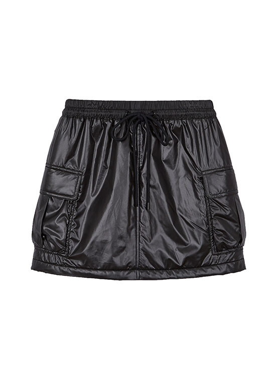 Set-up Padding Skirt in Black VP3WS331-10