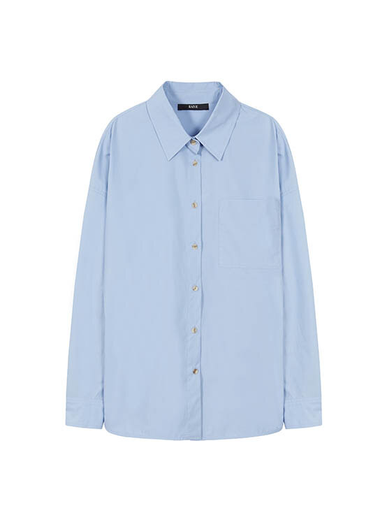 Overfit Shirt in Blue VW3AB201-22