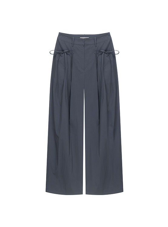 [01S size 5/10 예약배송] Big Pocket String Pants in D/Grey VW4ML179-13