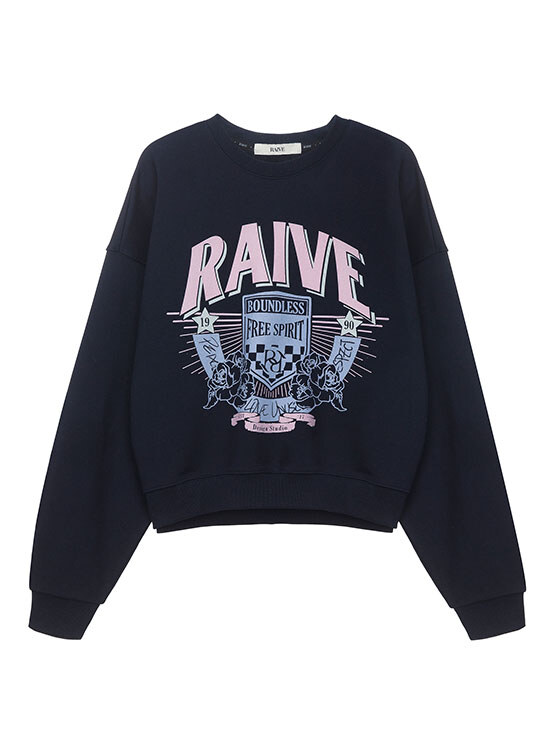 RAIVE Sweatshirt in Navy VW4SE023-23