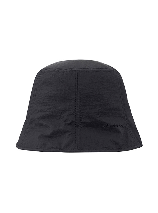 Ribbon Strap Bucket Hat in Black VX4MA312-10