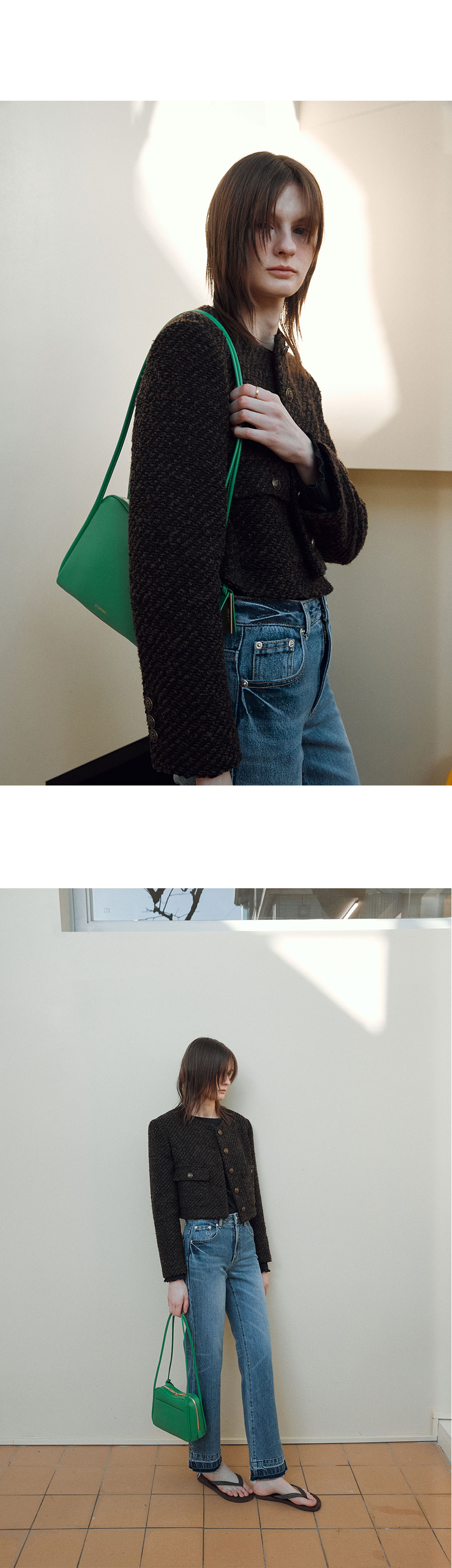 BOWERY SQUARE SHOULDER BAG 