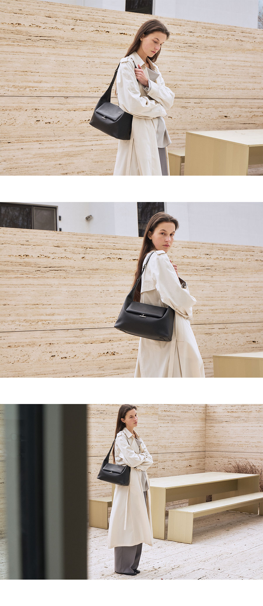 TRUDY FLAP SHOULDER BAG