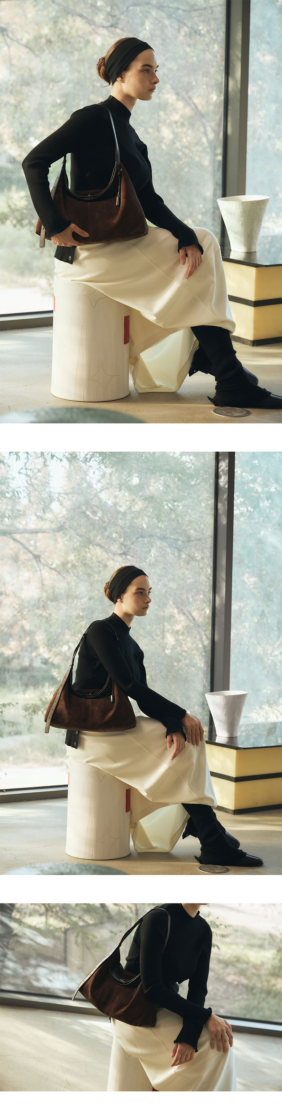 SELLY SHOULDER BAG SUEDE