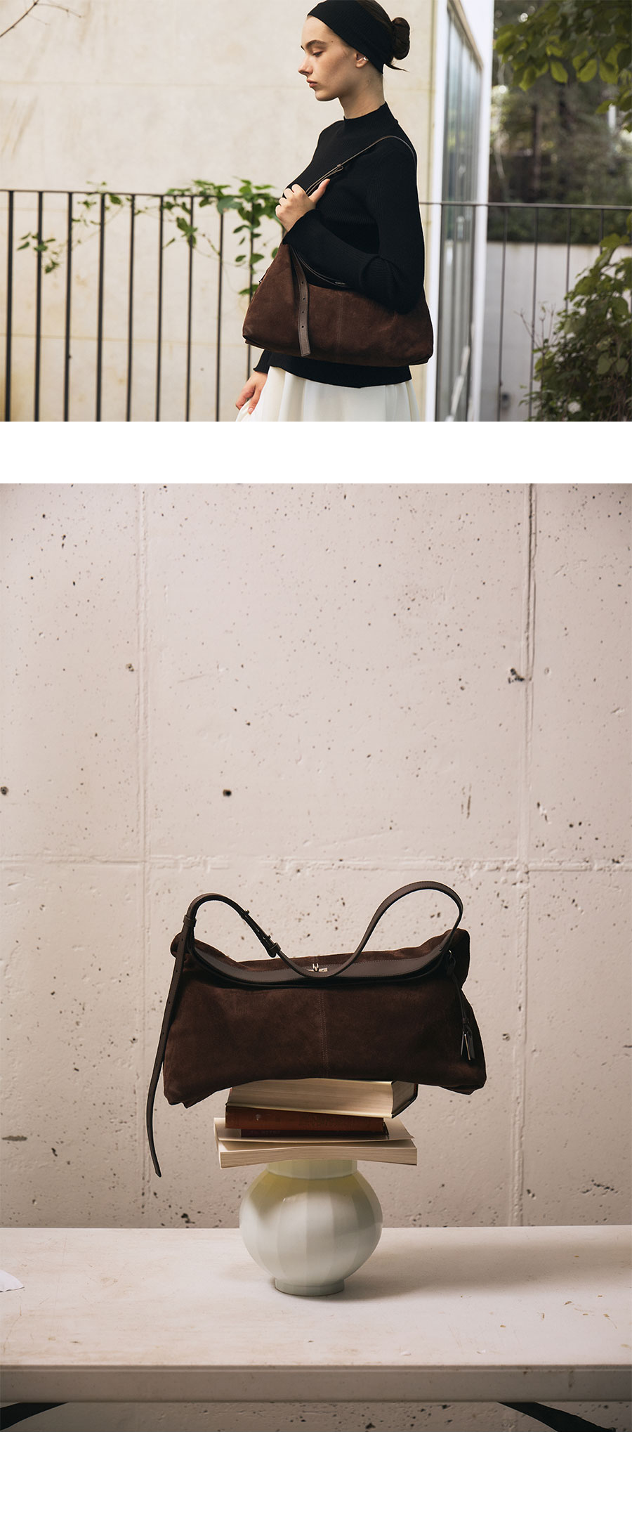 SELLY SHOULDER BAG SUEDE