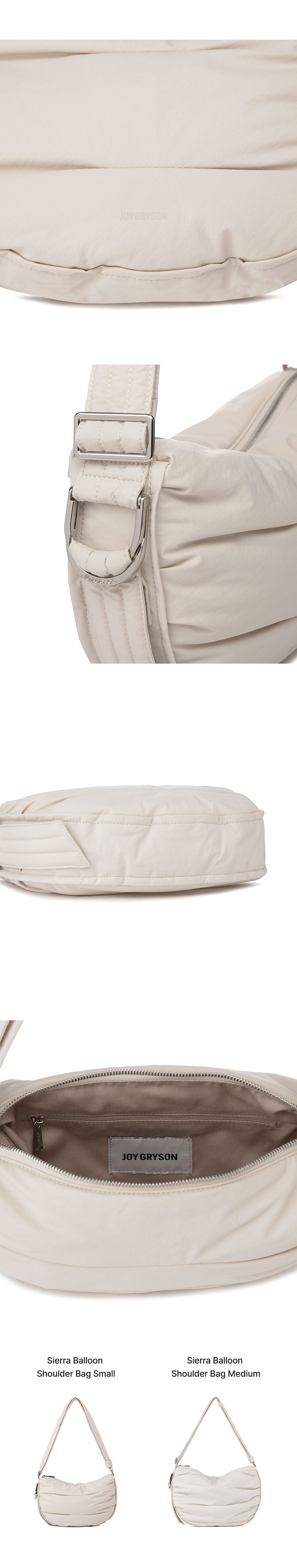 MUSINSA | JOY GRYSON Sierra Balloon Shoulder Bag Small MUSINSA | JOY GRYSON Sierra Balloon Shoulder Bag Small