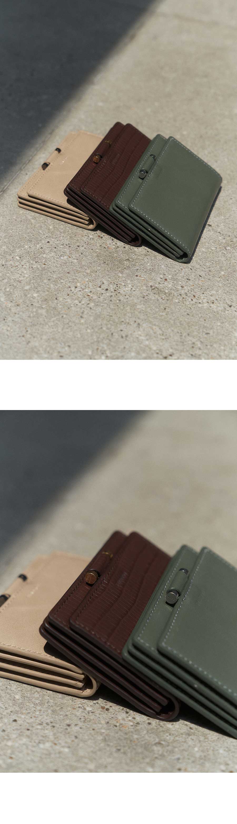 LOEUVRE - Jardin CARD WALLET 風琴卡夾包(6色) - 肉魚小舖韓國代購