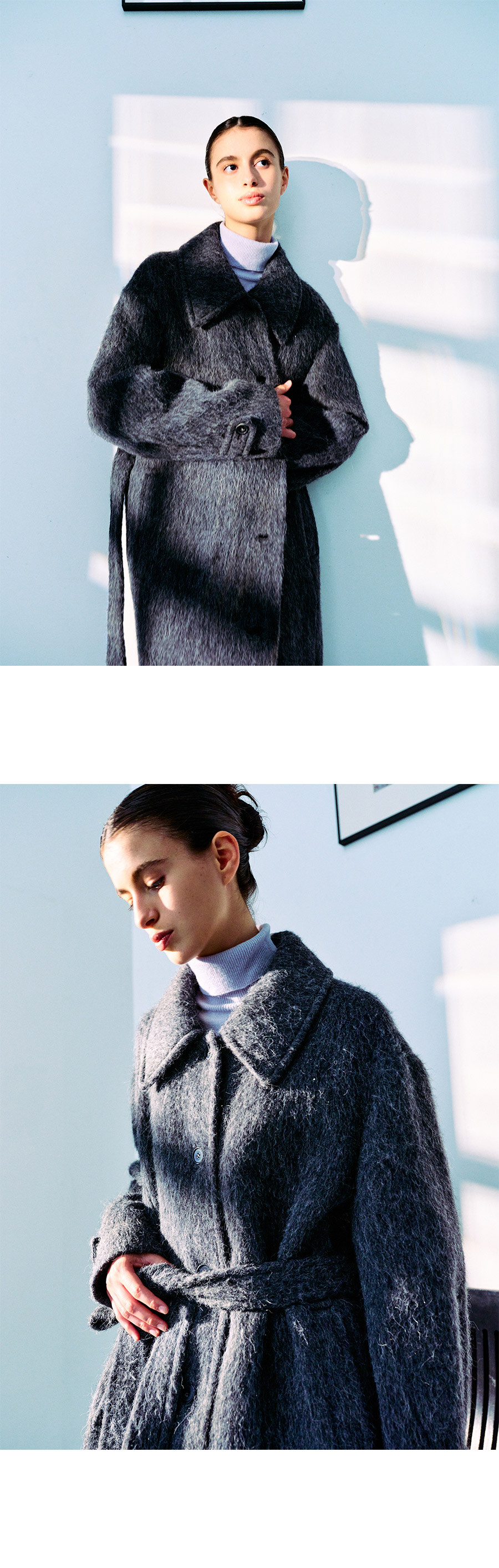 コート LOEUVRE Wool Blended Single Coat SW4WH9169E 루에브르(LOEUVRE) Wool Blended Single Coat SW4WH916-9E
