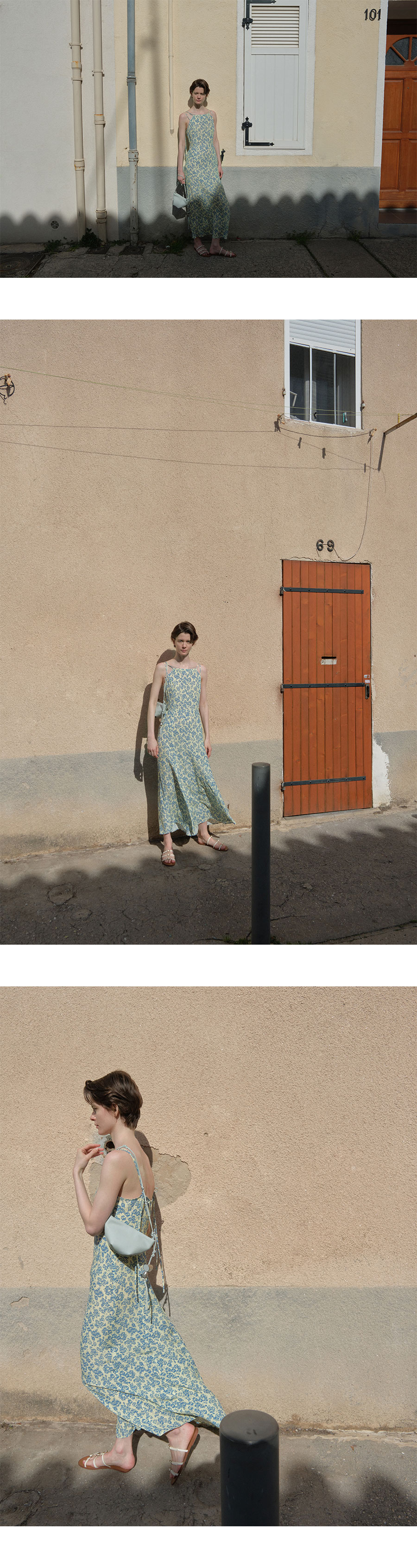 ● LOEUVRE ● Double String Sleeveless Dress SW4MO716-9C Double String Sleeveless Dress SW4MO716_2color - LOEUVRE