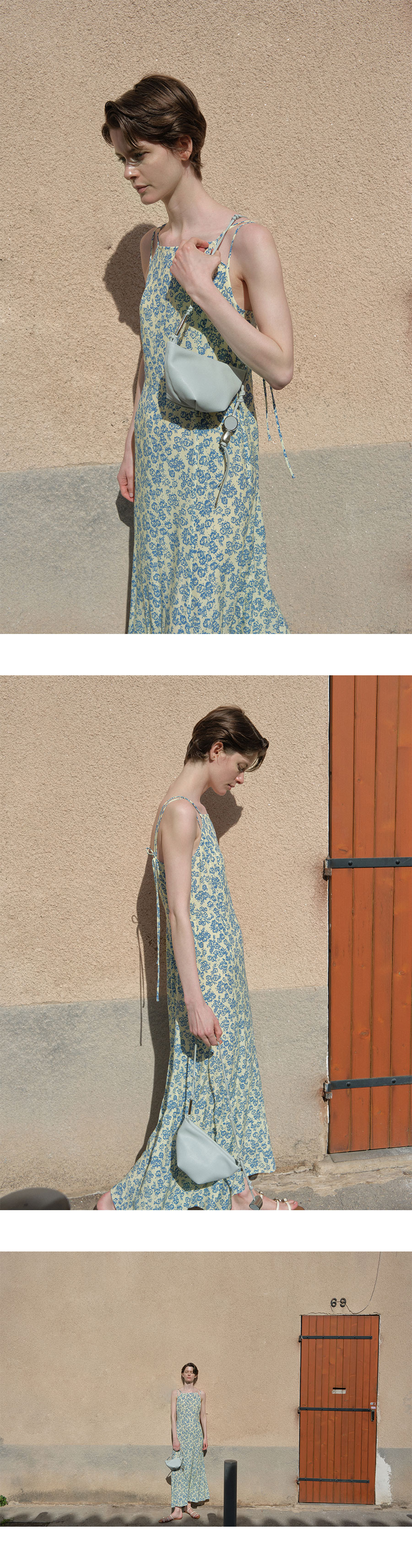 ● LOEUVRE ● Double String Sleeveless Dress SW4MO716-9C Double String Sleeveless Dress SW4MO716_2color - LOEUVRE
