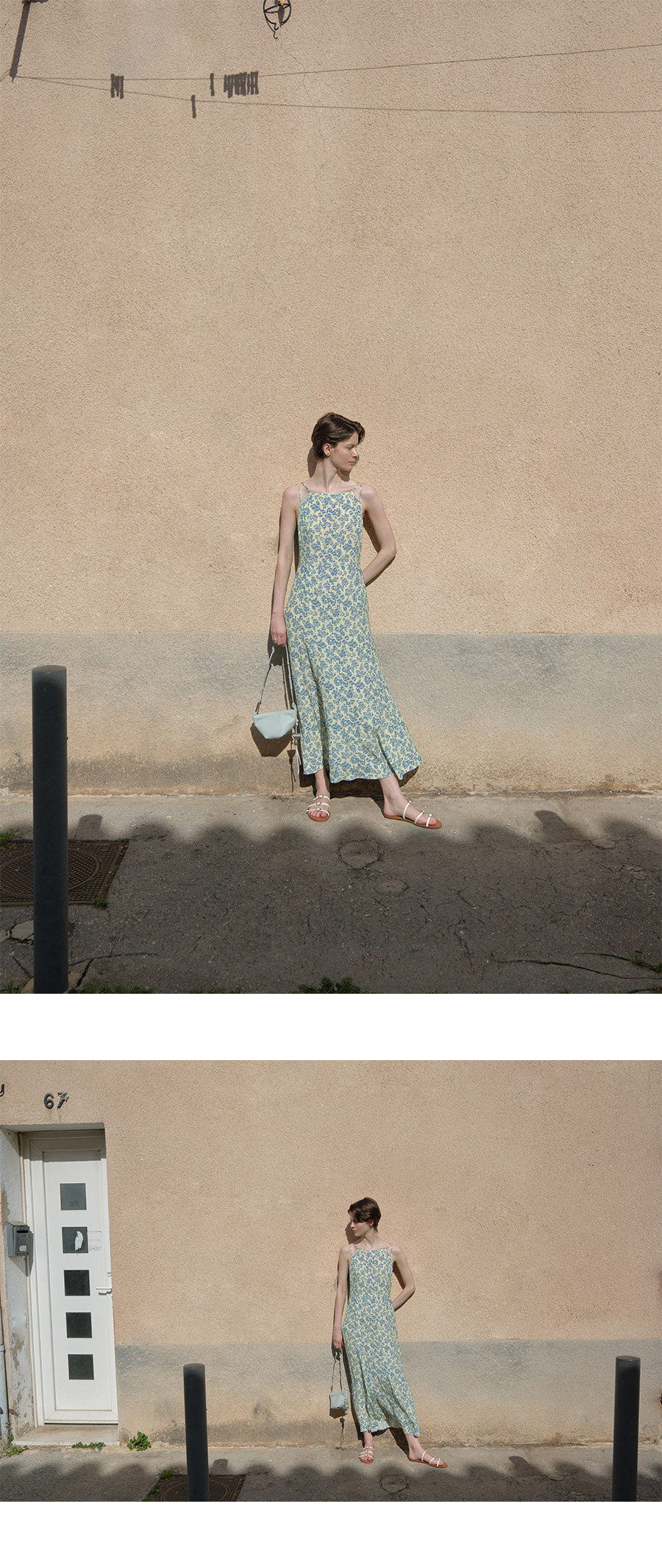 ● LOEUVRE ● Double String Sleeveless Dress SW4MO716-9C Double String Sleeveless Dress SW4MO716_2color - LOEUVRE