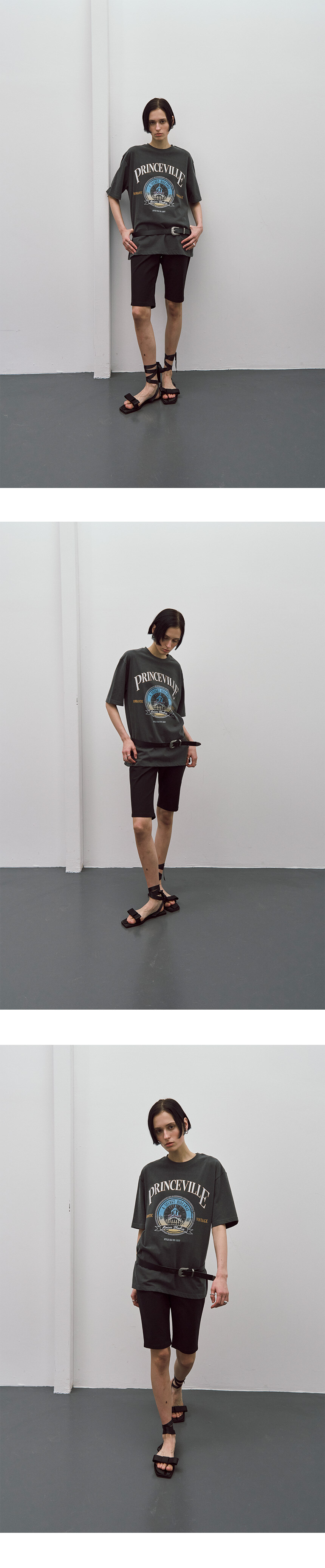 PRINCEVILLE Print T-Shirt VW2SE114_2color - 레이브