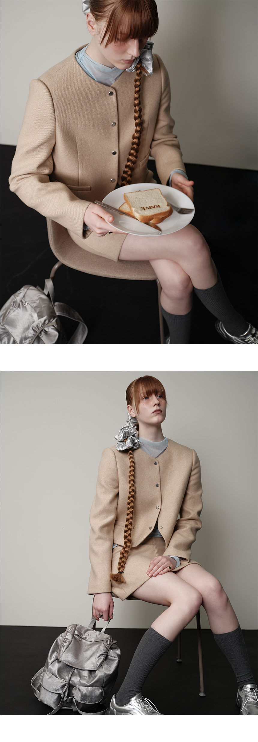 ★RAIVE★ Button Point Jacket VW4SJ002_2color Raive-Button Point Jacket VW4SJ002_2color│삼성물산 온라인몰