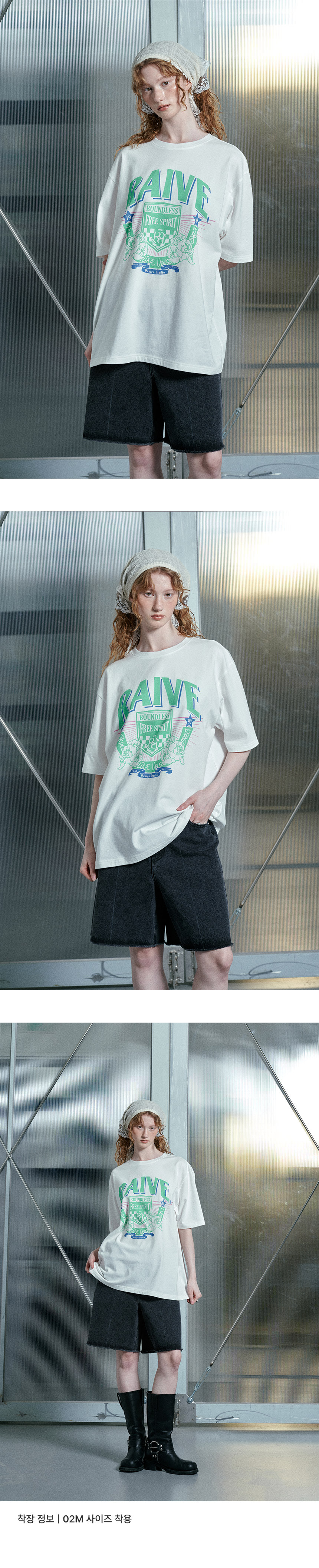 RAIVE★RAIVE Graphic T-shirt★ 楽な日常服★人気 早期完売 RAIVE☆RAIVE Graphic T-shirt☆ 楽な日常服☆人気 早期完売