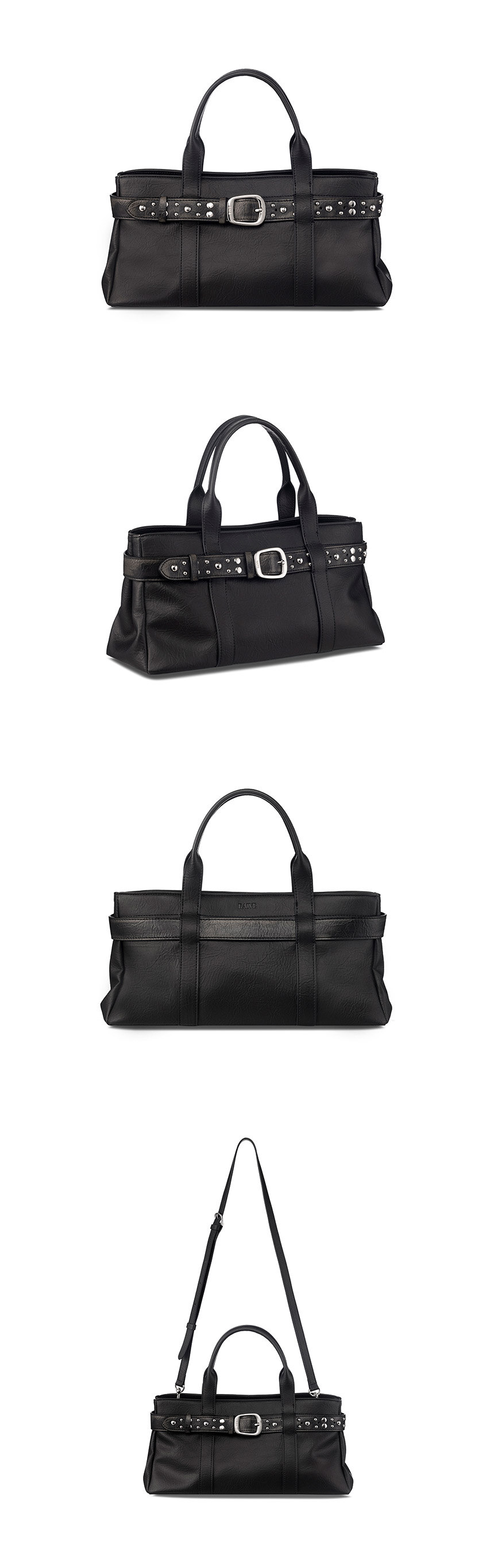 ●RAIVE● Lykke Tote in Black UB5SA077-10 Lykke Tote in Black UB5SA077-10 - RAIVE