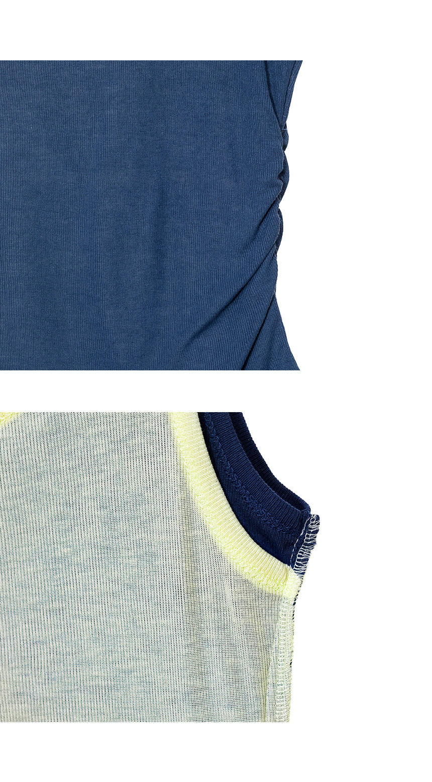 ★RAIVE★ Layered Sleeveless Top VW5ME606_4color 8/7 Pre-order) Layered Sleeveless Top VW5ME606_4color - RAIVE