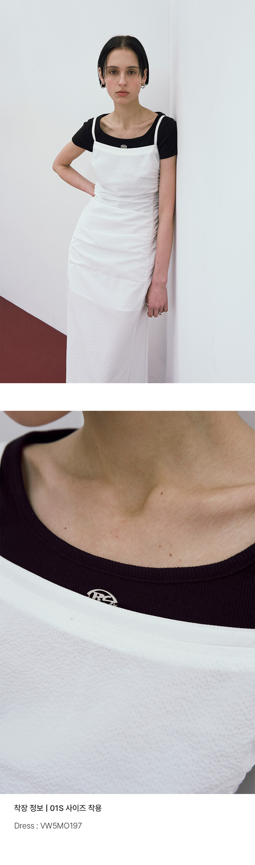 ★RAIVE★ Essential Symbol Basic Tshirt VW5ME620_3color Essential Symbol Basic T-shirt VW5ME620_3color - 레이브