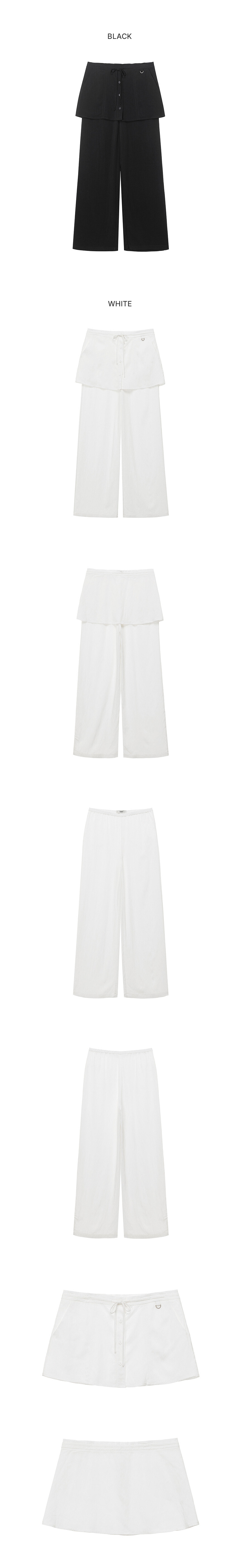 RAIVE ♥ Layered Skirt-Pants/追跡付 Layered Skirt-Pants VW5ML806_2color - RAIVE